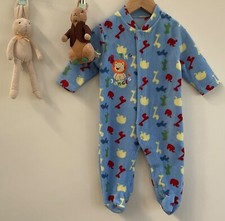 Dunnes blue Fleece Romper suit