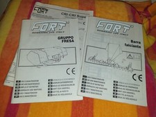 Fort CRI CRI Super Rotavator Finger Bar Mower Walk Behind Tractor Manual