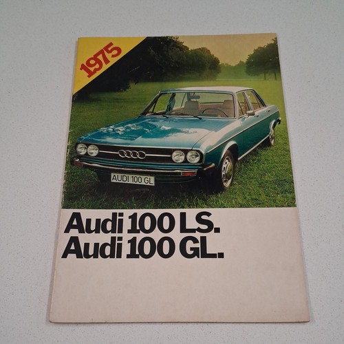 Audi 100ls 100gl brochure - &,