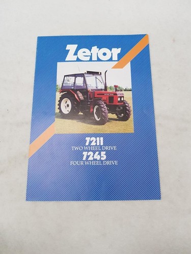 Zetor 7211 wheel - drive, 7245