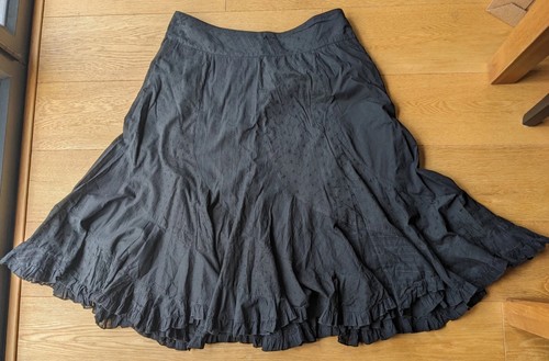 Ann harvey black broderie - harvey,