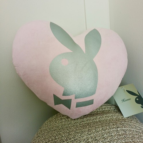 Playboy heart cushion - playboy,