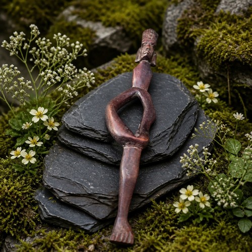 Vintage hand carved african - hand,