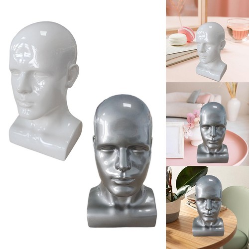 Pvc mannequin male head model - pvc,
