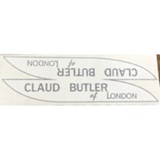 CLAUD BUTLER downtube decal.