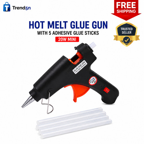 Hot melt glue gun with - glue, 30