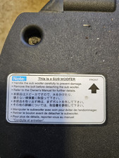2010 Mazda 6 Bose Sub Woofer