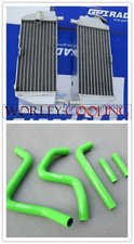radiator & GREEN hose FOR