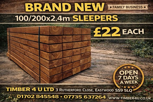 Sleepers timber scaffold - -,