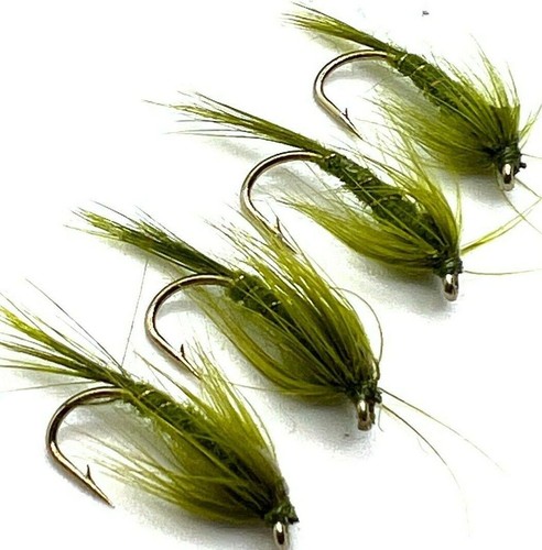 Trout fly fishing - fishing, olive