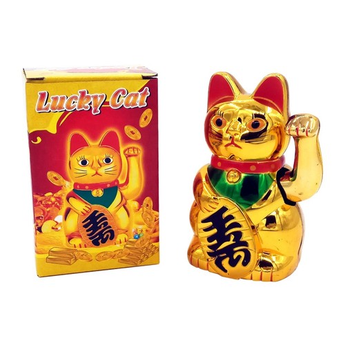 Chinese lucky waving - chinese, gold