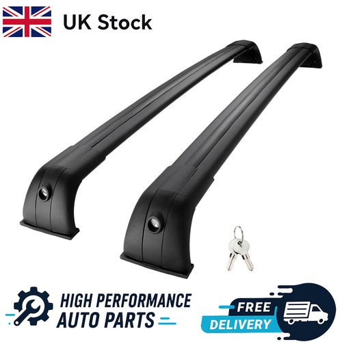 Black roof rack - black, cross