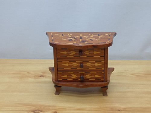 Vintage inlaid wood - vintage,