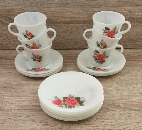 Vintage jaj pyrex milk glass - milk,