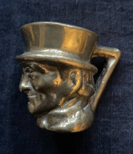 Vintage john peel brass toby - john,