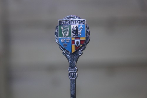 Vintage spoon irish provinces - vintage,