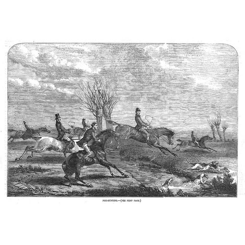 Victorian fox hunting - victorian,