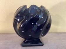 Vintage BAGLEY GLASS Black &