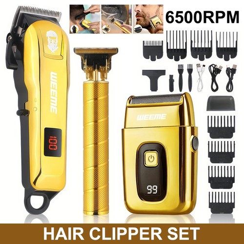 Hair clipper and trimmer set - clipper,