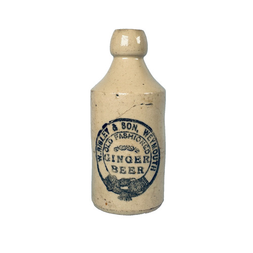 Ginger beer bottle risley - beer, w