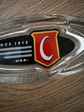 Rare advertising ashtray for