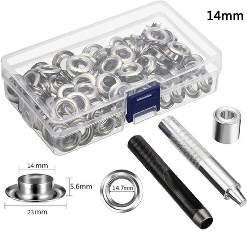100 sets grommet - 100, tool
