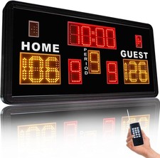 Large Electronic Scoreboard