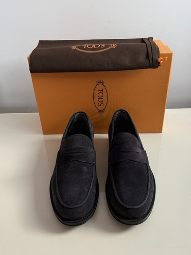 Tods suede slip - on, penny
