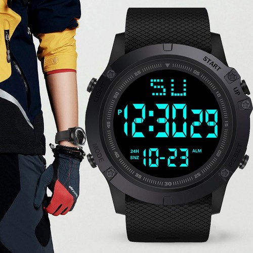 Men digital sports watch - digital,