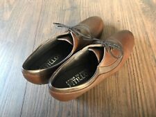 HECHO EN ESPANA PITILLOS brown leather lace up shoes in excellent condition