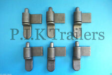 6 x 2" Tailgate Drop Side Door Hinge and Weld-on Gudgeon Pin Trailer & Pickup
