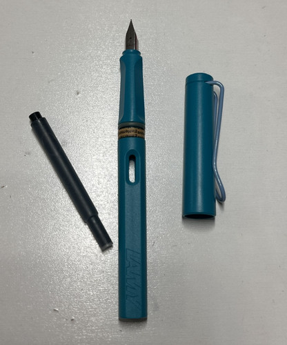 Lamy safari fountain pen azure - lamy,