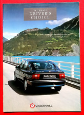 1993 VAUXHALL Brochure inc Calibra Nova GSi Astra GSi Carlton GSi Cavalier Turbo