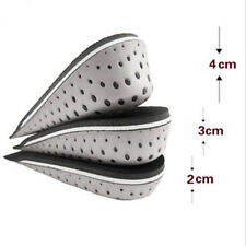 Support Heel Increase Shoe Cushion Insert Lift Insole Gel Foam Height Unisex