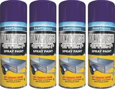 4 x 400ml Galvanised Effect