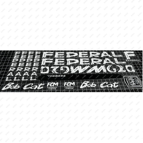 Federal surly mg20 - mg20, white