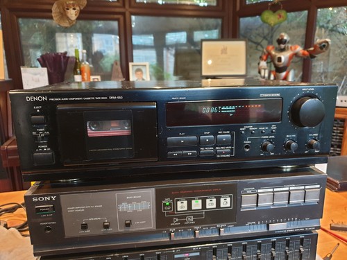 Denon drm 550 stereo - denon, cassette