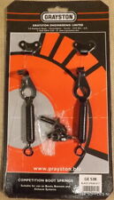 GRAYSTON TERRY SPRING HOOKS - SPRING CLIP FOR BONNET / BOOT LID - BLACK - GE53B