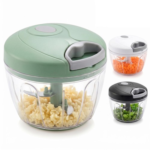 Manual food chopper with pull - manual,