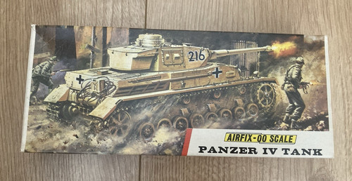 Airfix model kit panzer - model,