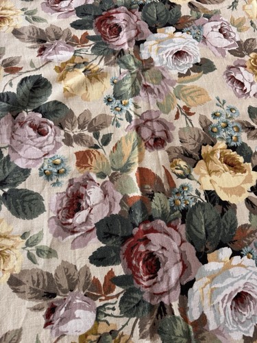 Vintage sanderson cotton linen - vintage,
