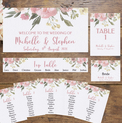 Diy wedding table plan cards - wedding,