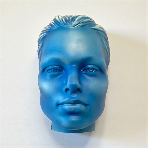 1980s wall mask mannequin head - wall,