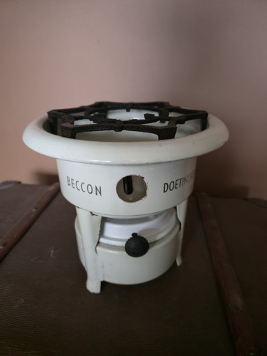 Vintage beccon kerosene enamel - kerosene,