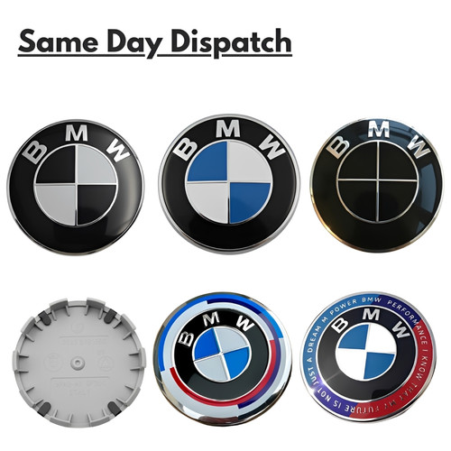 Set bmw wheel centre caps - bmw,