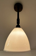 GUBI BESTLITE BL7 WALL LAMP - matt black base, bone china shade great condition