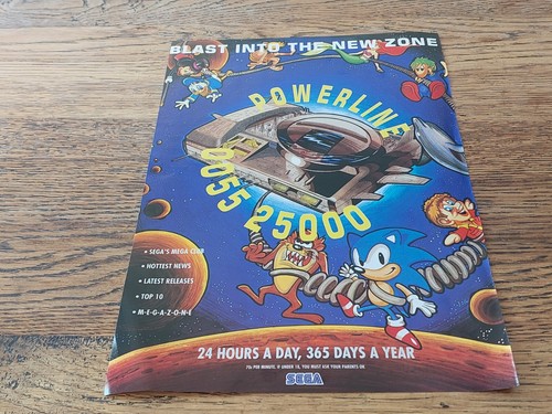 Vintage sega powerline - powerline, phone