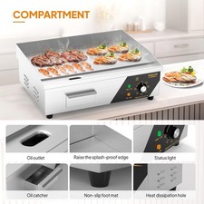 Electric Griddle Flat Hotplate