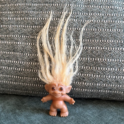 Vintage 1960s dam troll - dam, doll