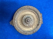 ANTIQUE S G D G BRASS STOVE